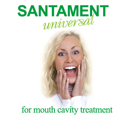 Santament - high quality, pure organic, herbal extract for the prevention and treatment of oral cavity of herbal